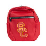USC Trojans Cardinal SC Interlock Mini Backpack